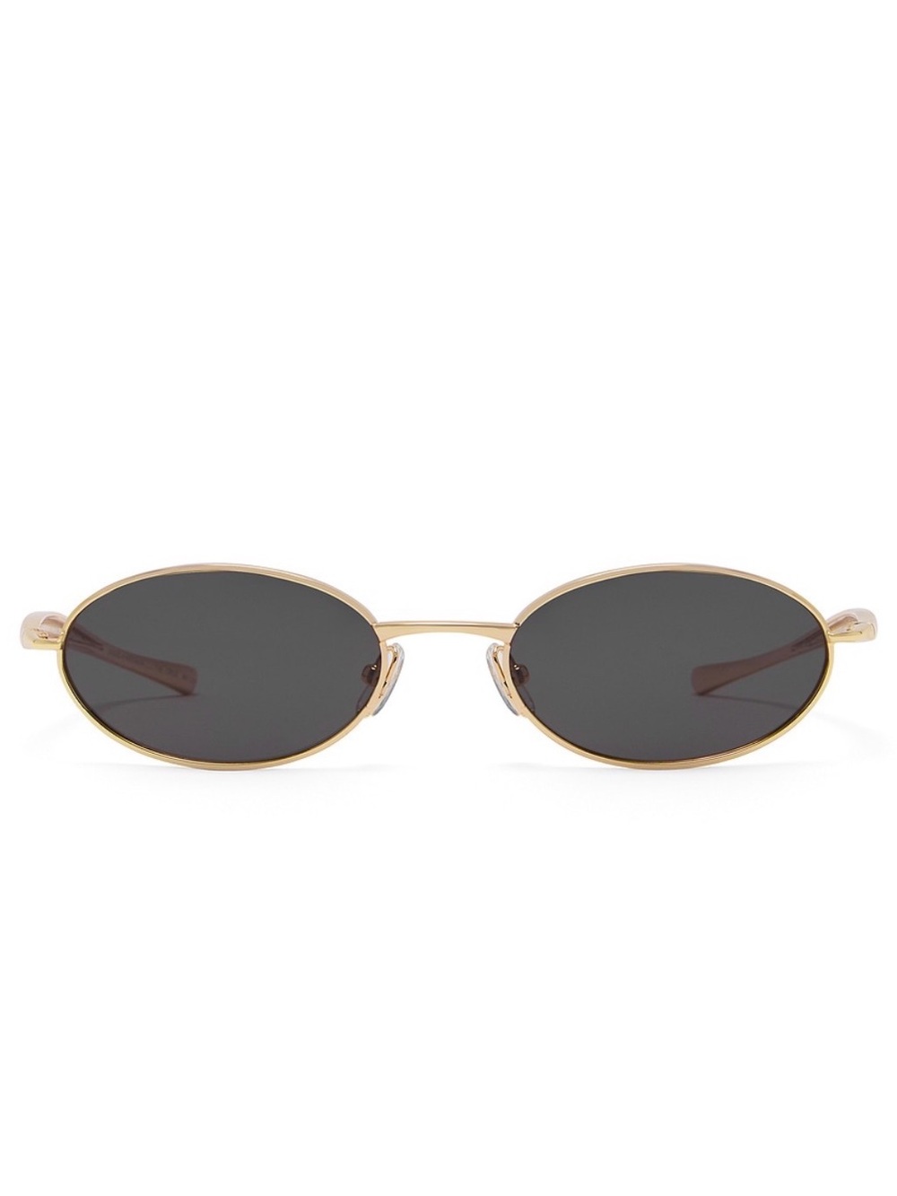 NWT BANBE The Cruz sunglasses in gold smoke